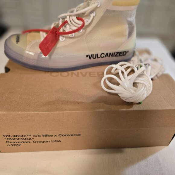 Off White Converse Chuck Taylor 70 Vulcanized - Picture 7 of 16